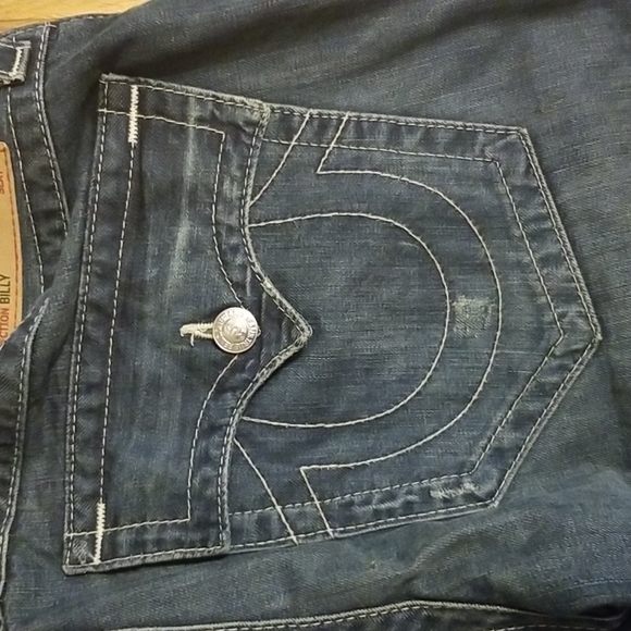 True Religion Brand Jeans 34 x 32 Relaxed Fit - Picture 9 of 9